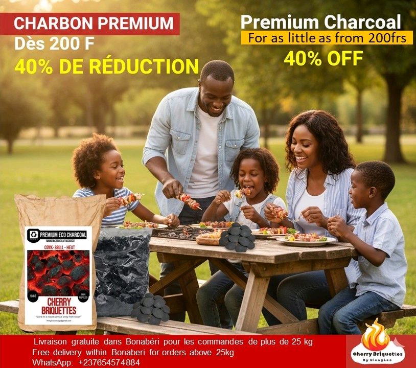 CherryBriquette's tweet image. 🔥 Cooking made simple: hotter flame, longer burn, less smoke.
#CleanCooking #EcoCharcoal #CherryBriquettes#charcoal #briquettes #charcoalbriquettes #bbq #grilling #cleanenergy #charbon #charbonpremium #charbonécologique #madeinafrica