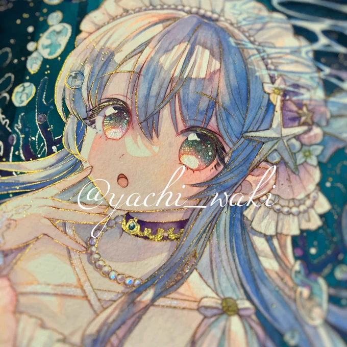 #日常原画収穫祭2025 最終日もよろしくお願い致します。 原画のきらめきが伝わりますように