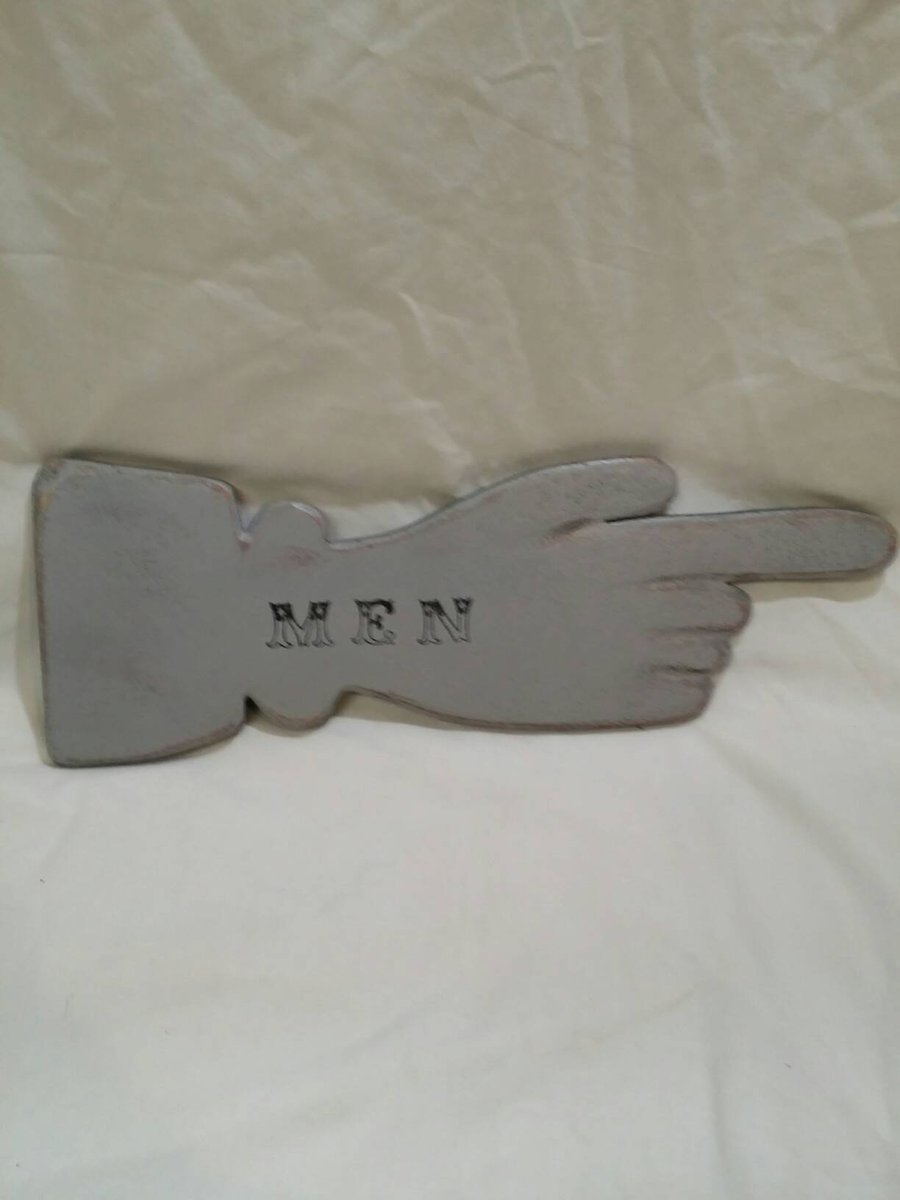 arlissbryant's tweet image. Men&apos;s bathroom sign tuppu.net/b9e6d85 #WainfleetTradingPost #Shopify #Home_decor