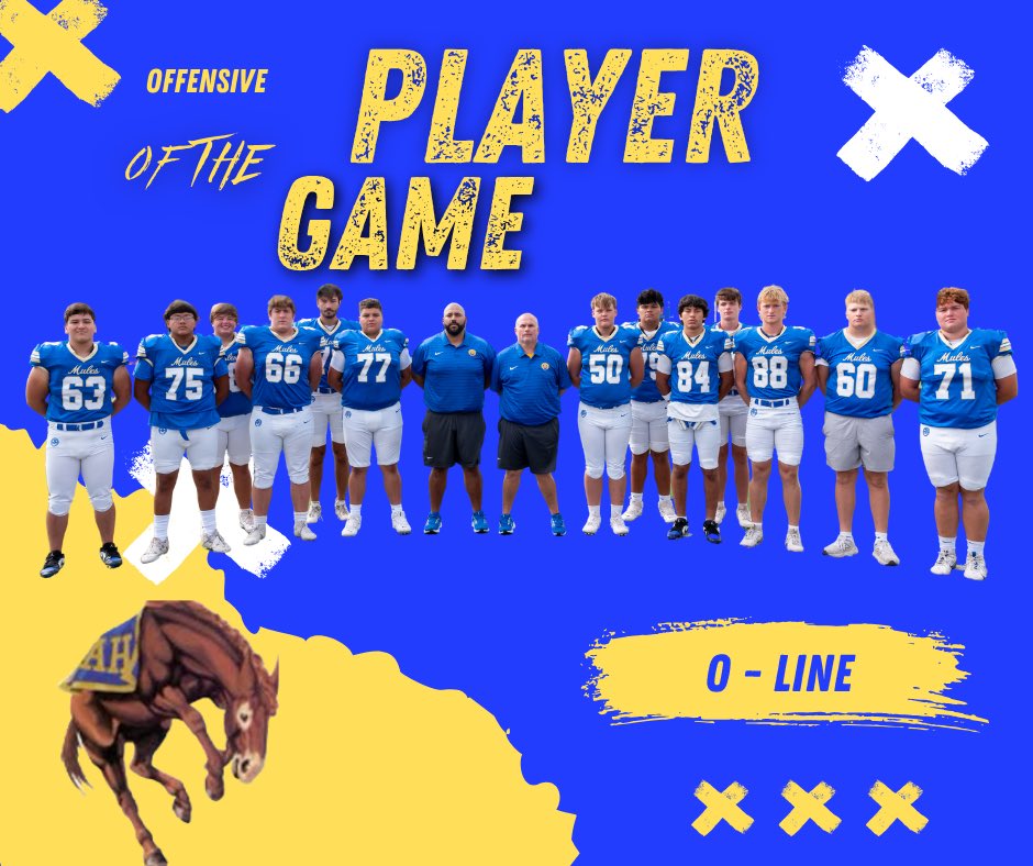 ahmulesfootball's tweet photo. MVPs for Week 7 Vs VICTORIA WEST
🐴 🆙 https://t.co/gdhqneOytT
