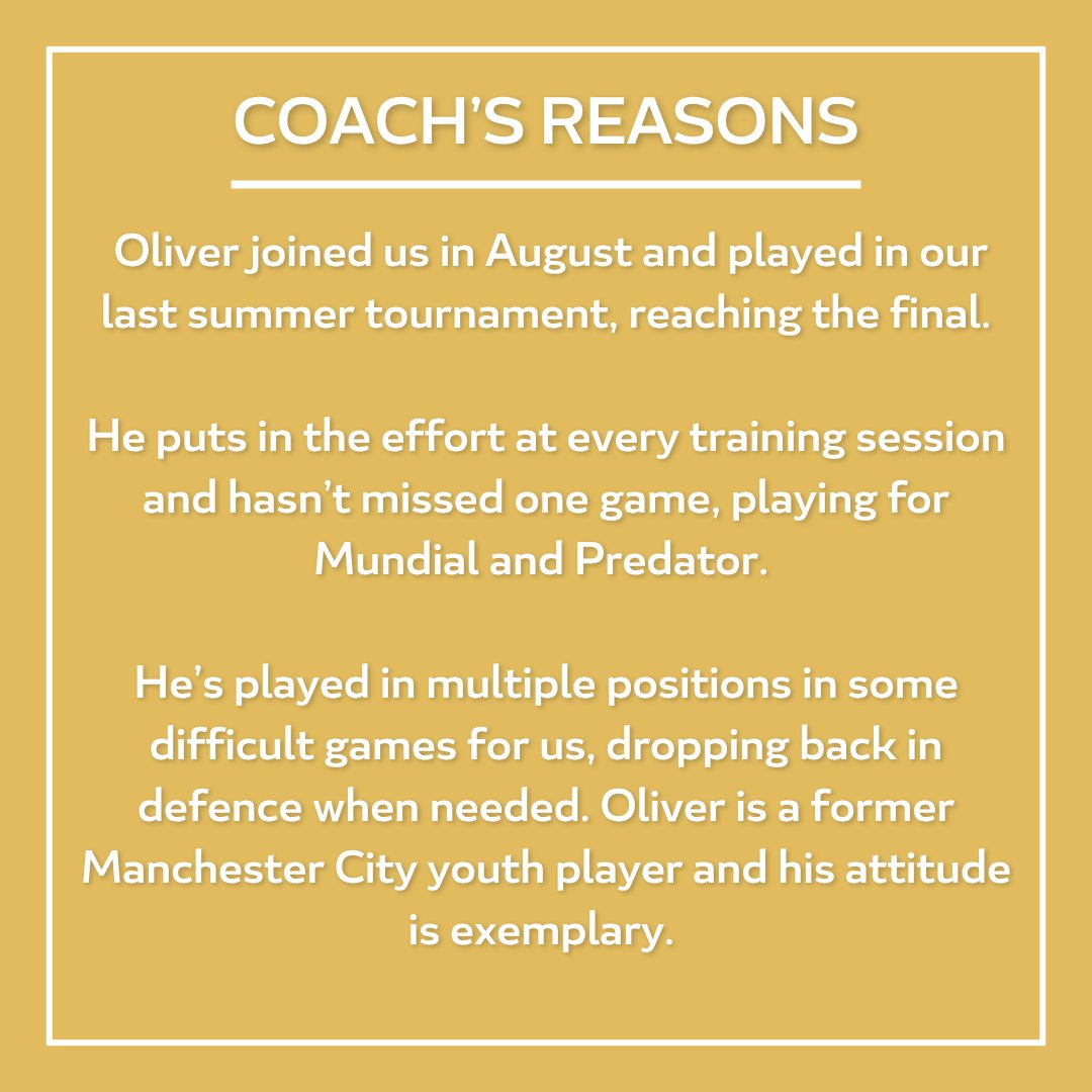 7 Elite Academy - United Kingdom (@7eliteacademyuk) on Twitter photo PLAYER OF THE MONTH π¬π§ πΊπΈ Well done to Oliver Carius, who is #PlayerOfTheMonth winner for our Under-17s Predator and Mundial. Your attitude sets a great example, Oliver π
JOIN US π
π uk.7eliteacademy.com/join/
π² DM
π₯ uk@7eliteacademy.com
#7EliteAcademyUK | #PlayerPathway PLAYER OF THE MONTH π¬π§ πΊπΈ Well done to Oliver Carius, who is #PlayerOfTheMonth winner for our Under-17s Predator and Mundial. Your attitude sets a great example, Oliver π
JOIN US π
π uk.7eliteacademy.com/join/
π² DM
π₯ uk@7eliteacademy.com
#7EliteAcademyUK | #PlayerPathway