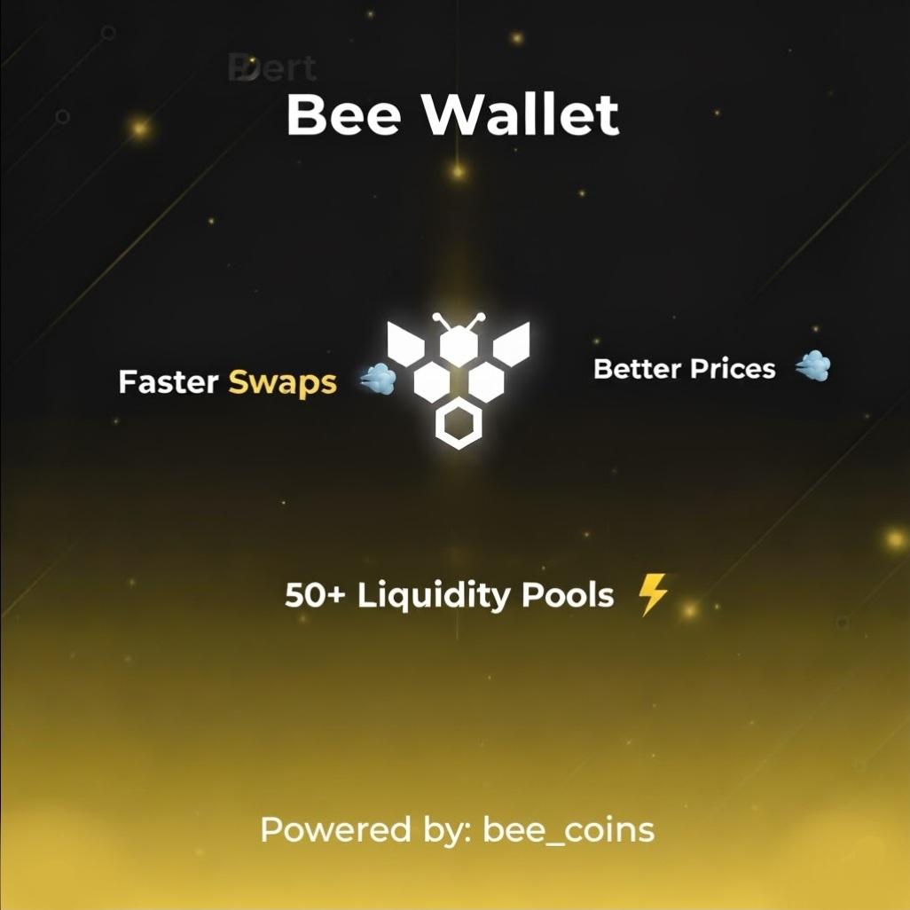 bee_coins's tweet photo. π Power meets simplicity.
Bee Wallet now taps into 50+ liquidity sources for seamless swaps and better user experience.
Full breakdown on Telegram π
https://t.co/IAgyaF7BwG
#BeeNetwork #BeeWallet #DeFi
@Beenetworkintl https://t.co/ZEvsvUV41v