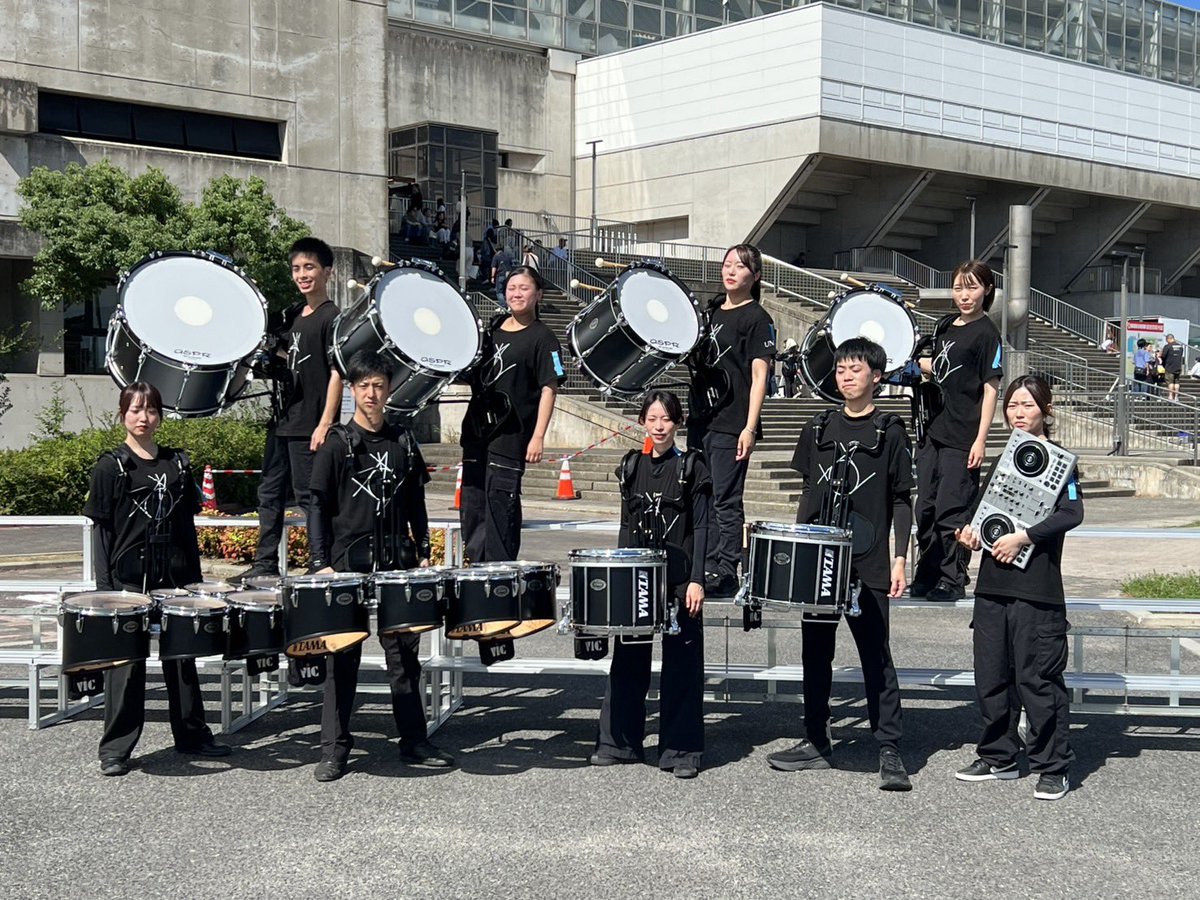 〖 10/13 @岡山市総合文化体育館 〗

本日「マーチング・イン・オカヤマ メインフェスティバル」に出演し

UNIÖNdrumline2025
“ ヤマタノオロチ ” 

初披露させていただきました🐍🔥

会場で見てくださった皆さん、ありがとうございました！✨️
今後ともUNIÖNの応援をよろしくお願いいたします🙇‍♂️