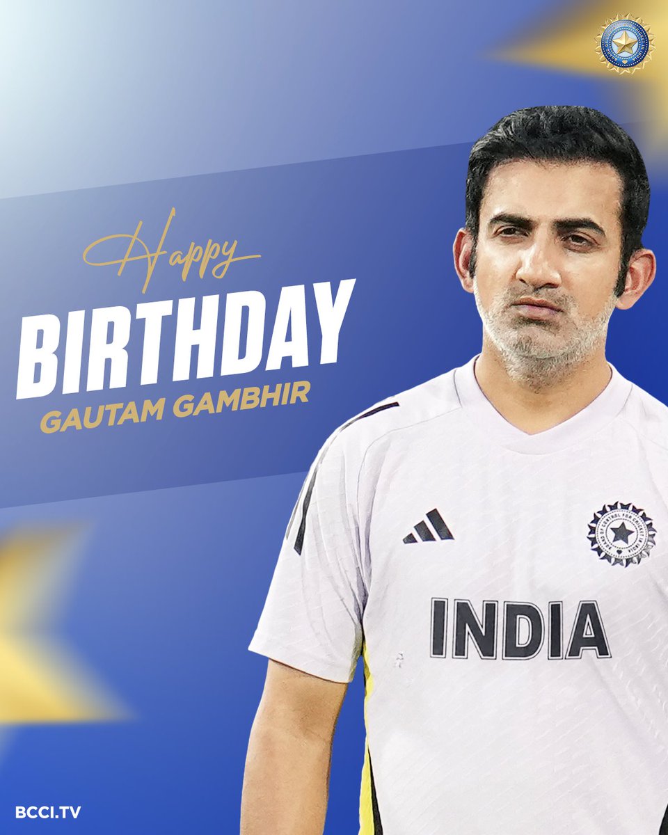 2️⃣4️⃣2️⃣ Intl. Matches 
1️⃣0️⃣3️⃣2️⃣4️⃣ Intl. Runs 
2️⃣0️⃣ Intl. Hundreds
Winner of ICC Men's T20 World Cup 2️⃣0️⃣0️⃣7️⃣
ICC Men's ODI World Cup 2️⃣0️⃣1️⃣1️⃣ 🏆

Head Coach of India's ICC Champions Trophy 2️⃣0️⃣2️⃣5️⃣ &amp; Asia Cup 2️⃣0️⃣2️⃣5️⃣ winning teams 🏆

Birthday wishes to #TeamIndia Head Coach