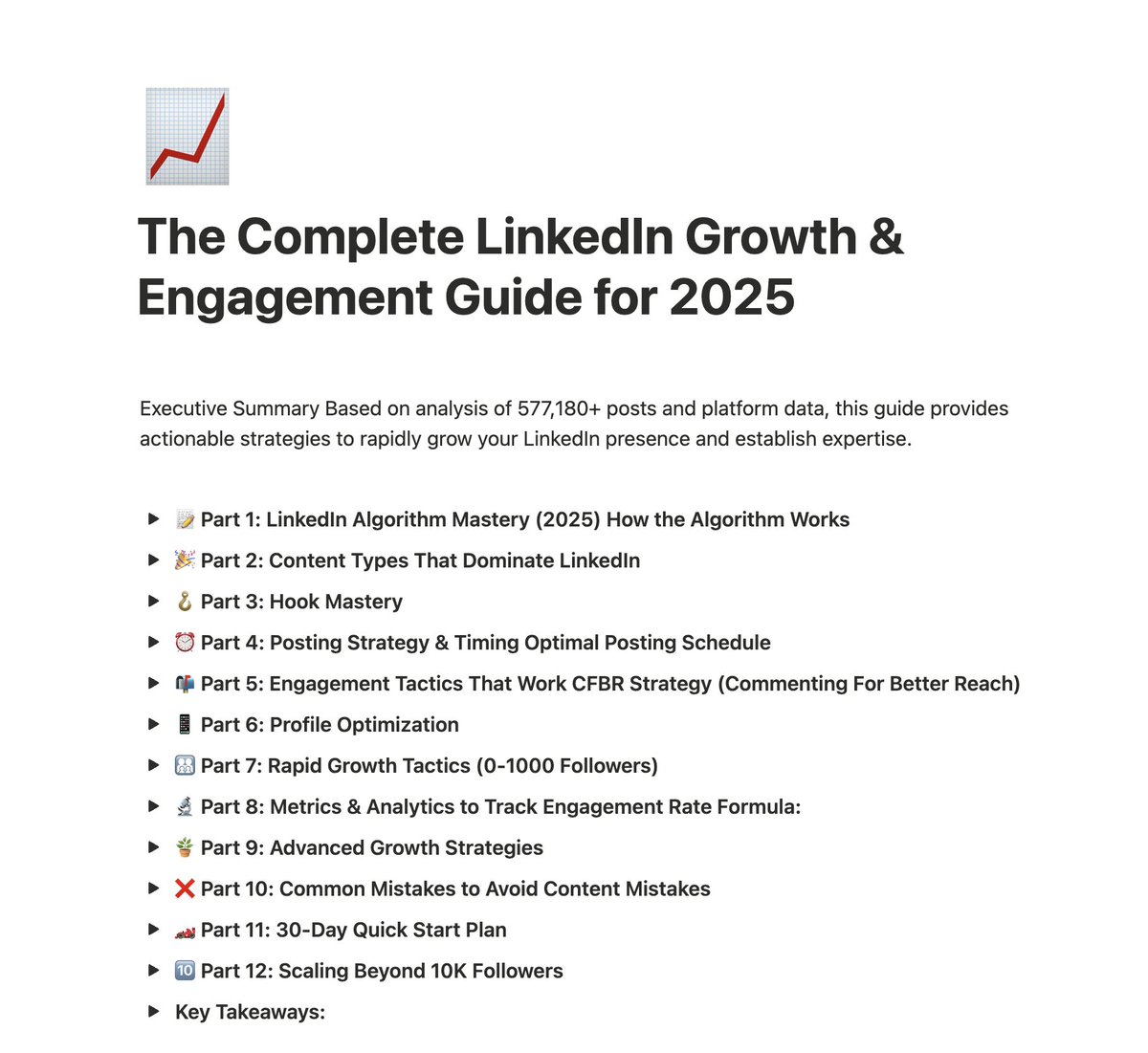 I analyzed 577,180 LinkedIn posts.

Here's what nobody is telling you about viral posts in 2025:

• First 60 minutes determine 15% of your total reach
• Carousel posts get 45.85% higher engagement than text
• Native video outperforms external links by 1.4x
• Specific hook