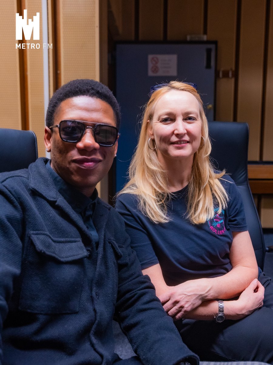 METROFMSA's tweet photo. #TheHowToSeries on #TheMiddayLinkUp
As the new week kicks off, we’re learning something new , and this Monday, it’s all about balance, wheels, and rhythm! 🛼
We’re learning HOW TO ROLLER SKATE with Melony Bezuidenhout, founder of Roadhouse Roller Rink and Mel’s Skate Shop.
Tune in https://t.co/N8uDZbmX1P