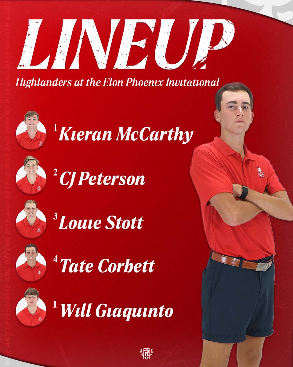Radford Men's Golf tweet media