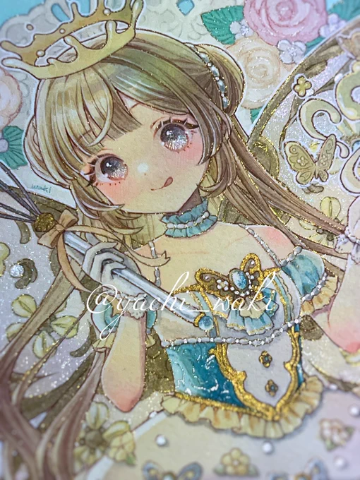 #日常原画収穫祭2025 最終日もよろしくお願い致します。 原画のきらめきが伝わりますように