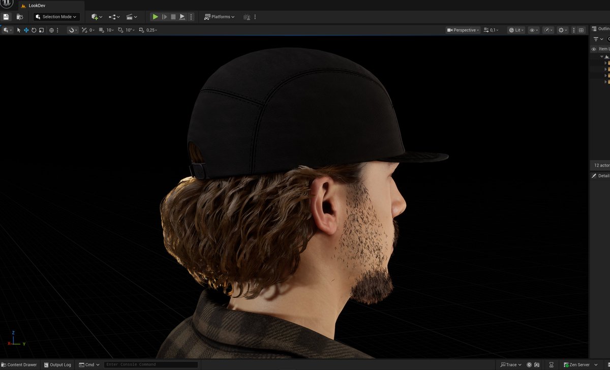 towersraf's tweet image. particularmente amando esse cabelo
#unrealengine #ue5 #wip