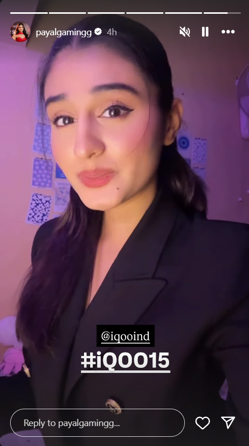 _CodeWizard's tweet image. Guys, do check out the latest story of @Payal_Dhaare on Instagram about #iQOO15.
@IqooInd
@Aojeshhh
➡️instagram.com/stories/payalg…