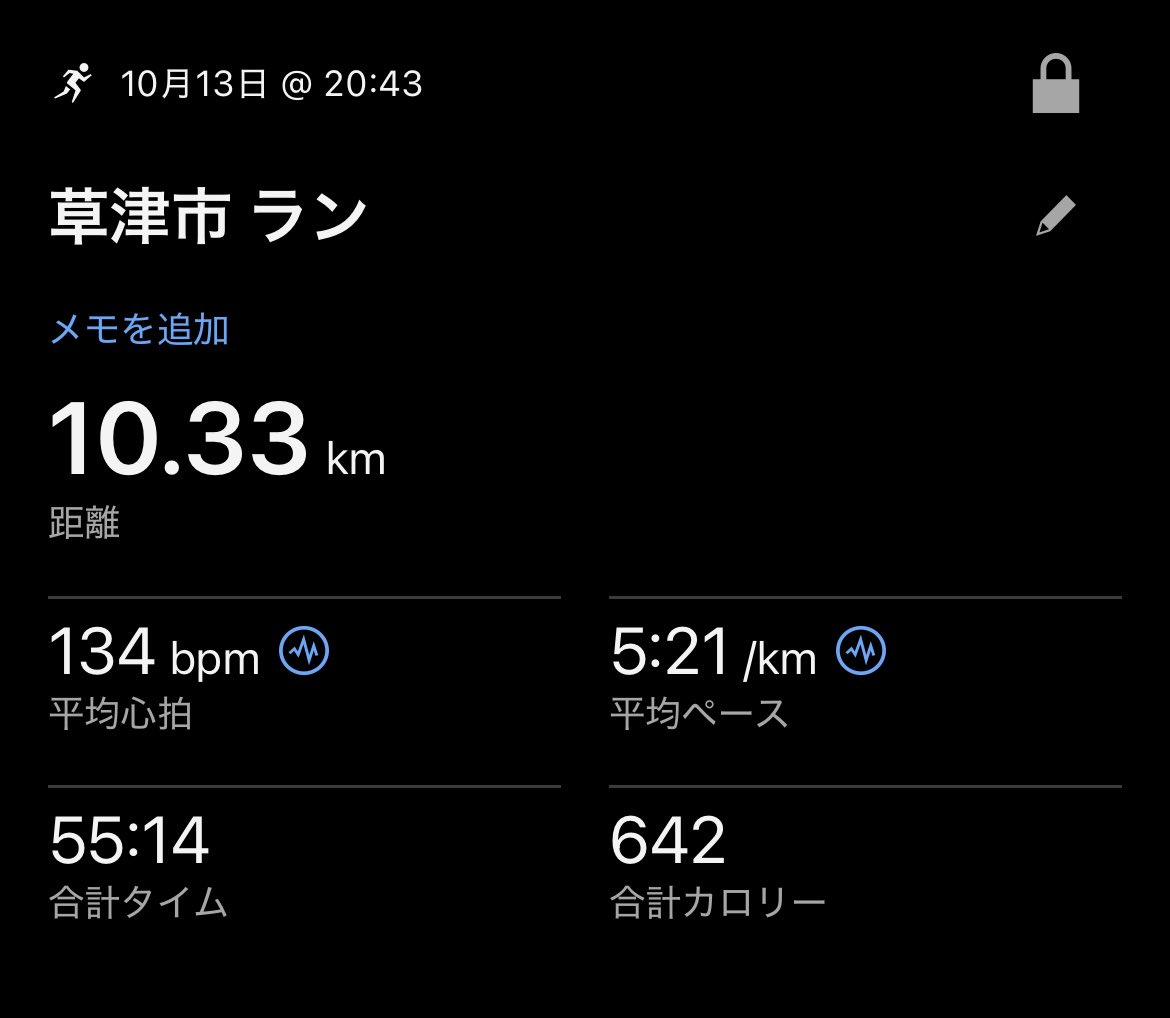 aberun0501's tweet photo. 10kmゆっくりジョグ🏃‍♂️
陸上競技歴、割と長い方やと思うけどいまだに疲労抜きジョグという言葉の意味がいまいち理解出来ていない。笑
疲労を抜くなら完全休養が1番だと思っている...笑 https://t.co/EYuotPs1o9