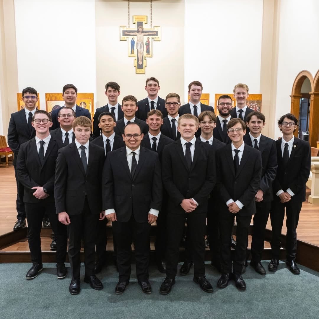 Sachinettiyil's tweet image. Wow! A record 25 men have entered Catholic priestly formation at Newman University in Kansas — the highest number in the university’s history.m

Image: Newman University