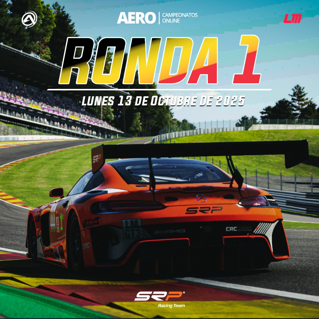 🏁 Campeonato Aero Le Mans Series – Ronda 1
📍 Circuito de Spa
📅 Lunes 13 de Octubre
⏰ Carrera: 21:00h

Pilotos en pista:
🚗 Adrián Blasco
🚗 Aron Moreno
🚗 Ismael Vallés

📺 Twitch : MotorEsportsTv | AdrianBlasco3

🔥 ¡Arranca la temporada con emoción y velocidad en Spa!