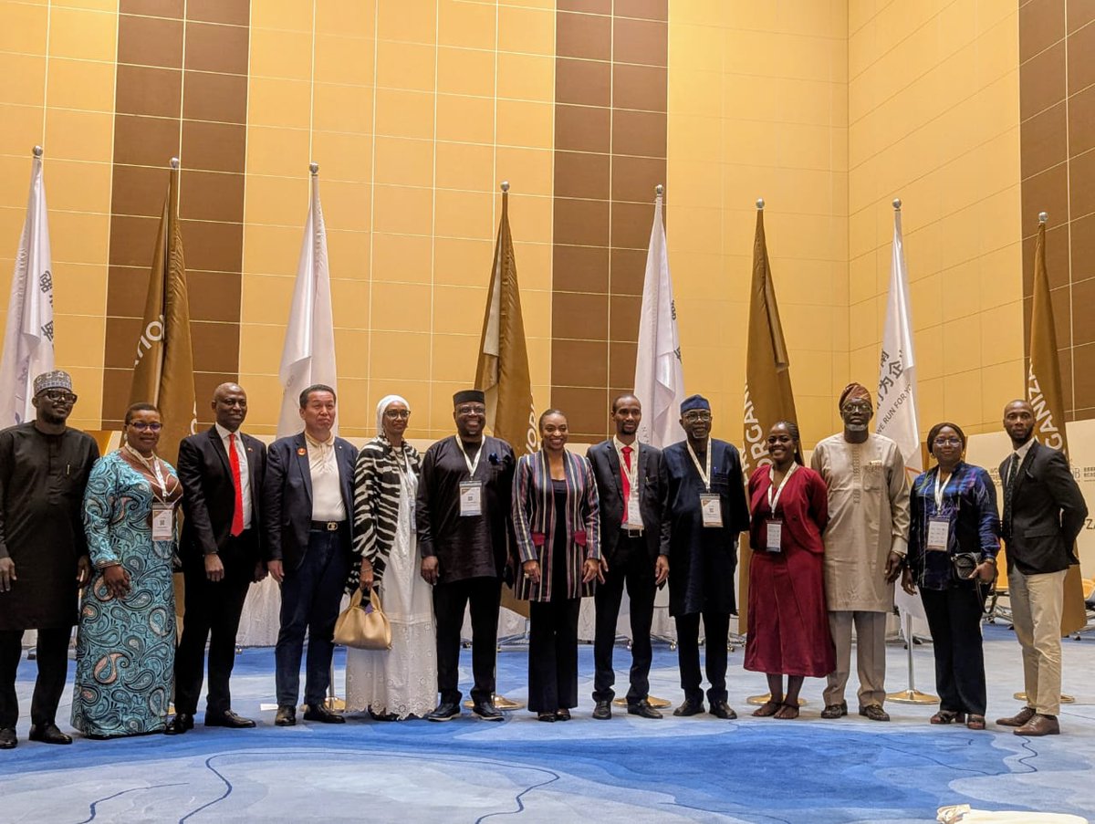 NEZ_Association's tweet photo. The Minister FMITI, MD NEPZA, MD OGFZA, ES NEZA and other Nigerian Delegation to the 11th World FZO World Congress held at the Hainan International Convention and Exhibition Centre, Hainan, China https://t.co/yp1KhBhje3