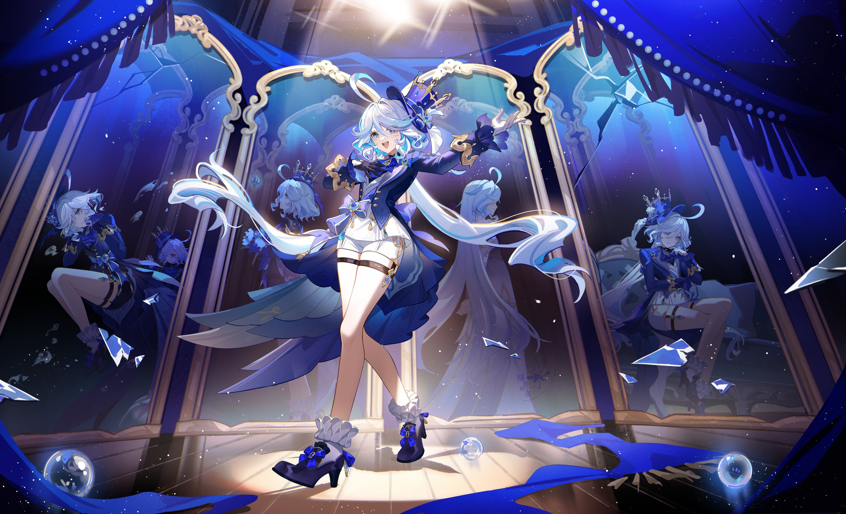 原画ポートレート 23話 槭叶映泉 (@TrarosRHea) / X