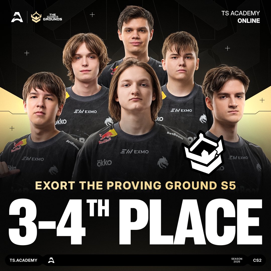We are placed 3-4th in Exort The Proving Grounds S5.

GG WP <a href="/BetBoomTeam/">BetBoom Team</a>