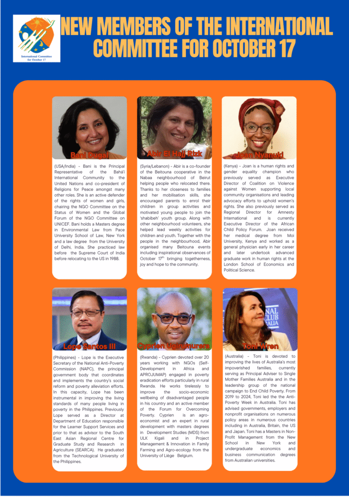 ATD4thWorld's tweet photo. Congratulations to the newest members of the International Committee for #October17!!
Read morn here:
https://t.co/nyd8PSzj6P
#kNOwPoverty #Poverty https://t.co/6R1HXC0MCM