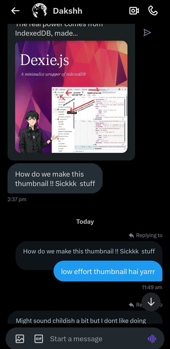 Neerajscript's tweet image. Me, who literally just edited it on Instagram🗿