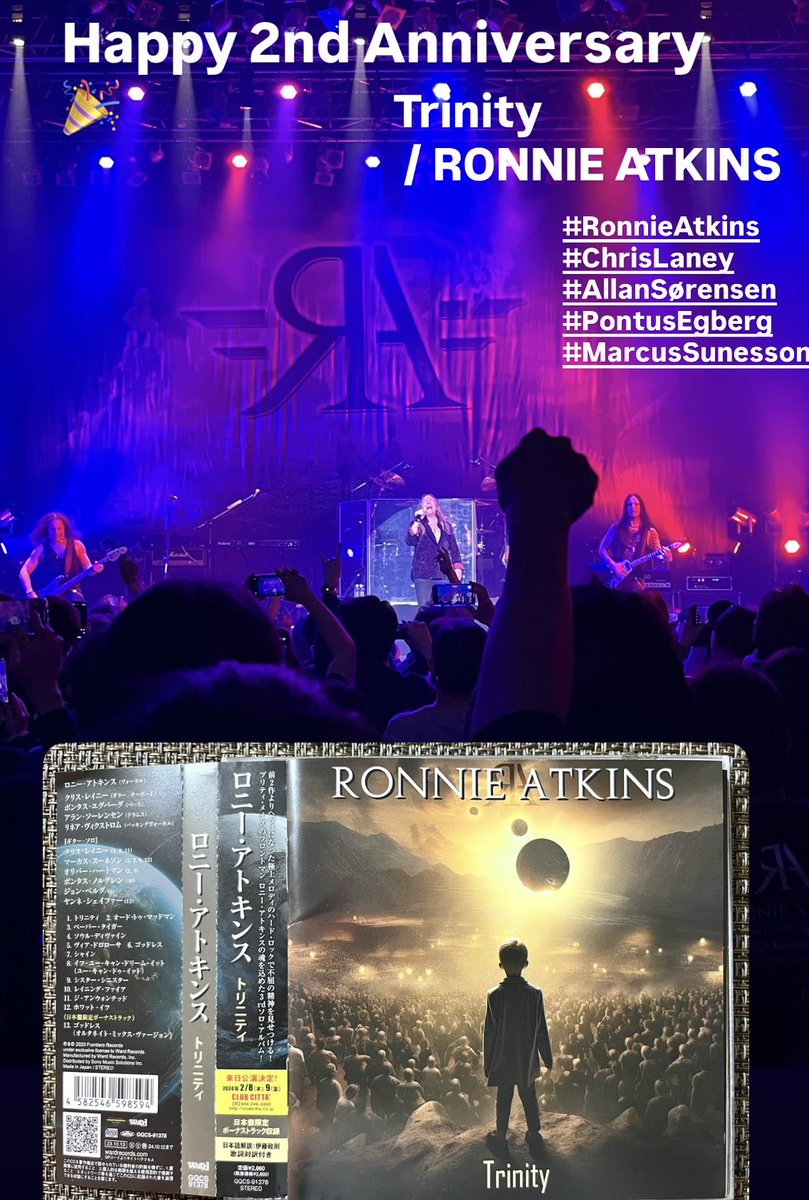 ko_imd's tweet photo. リリース2周年おめでとうございます🎉
Happy 2nd Anniversary 🎉
Trinity / RONNIE ATKINS
#RonnieAtkins
#ChrisLaney
#AllanSørensen
#PontusEgberg
#MarcusSunesson
#ロニー・アトキンス https://t.co/MsL6hHE7I4