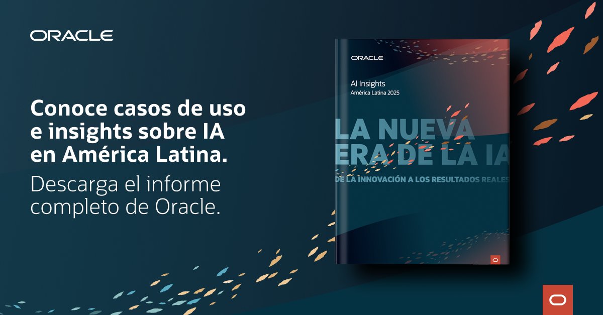ForteDiego's tweet image. La IA ya transforma los negocios en Latinoamérica. En este reporte, casos reales e insights que marcan el futuro. Descarga y descubre cómo la IA impulsa resultados reales: social.ora.cl/6016Ax6eu