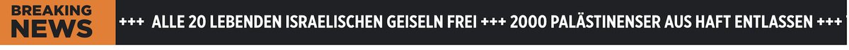2000 "Palästinenser"? Nein, 2000 Terroristen. 100 Terroristen für 1 Geisel.