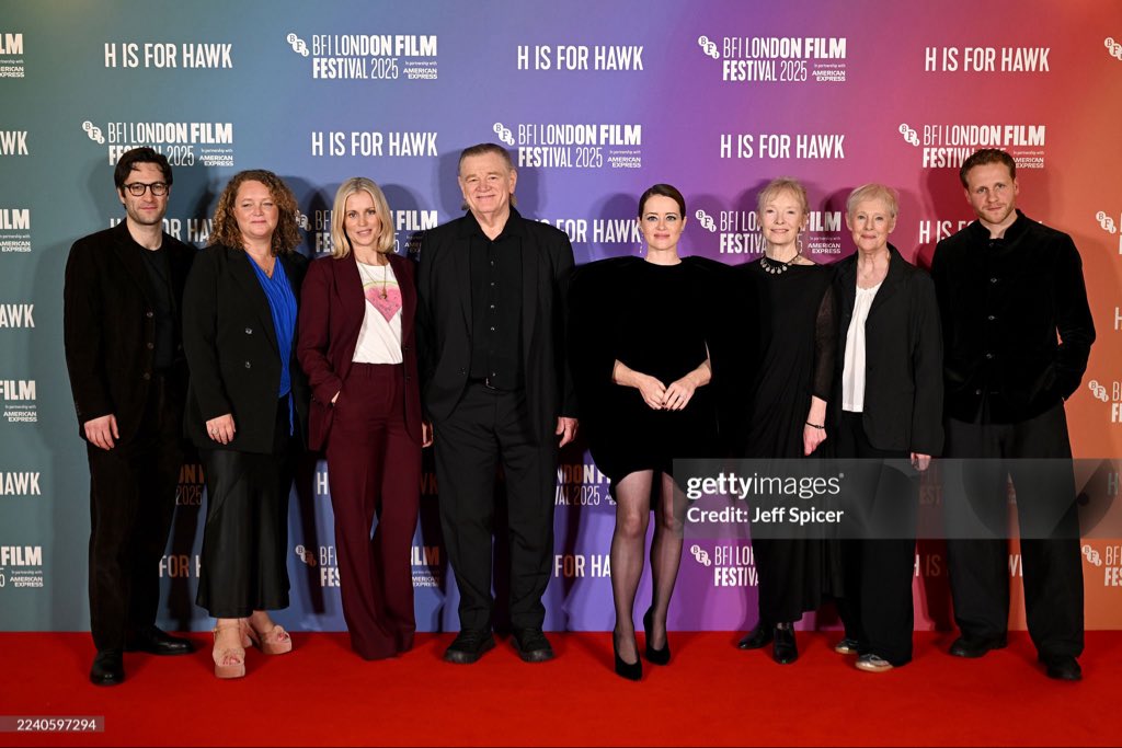 lduncanupdates's tweet image. On 12 October 2025 Lindsay Duncan attended at BFI London Film Festival for her new film H IS FOR HAWK. She stars in the film alongside Claire Foy what a treat.  😍