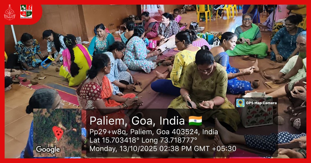 NewSachdeva's tweet image. Day 1 of Coconut Shell Craft training begins at Shree Bhumika Technical Institute, Palye-Arambol, Pernem, Goa!
Turning nature’s gift into creative art pieces 🌰✨
#CoconutShellCraft #SkillDevelopment #Goa #HandicraftTraining #StJoansEducationSociety #ArtFromNature @DITC_Goa