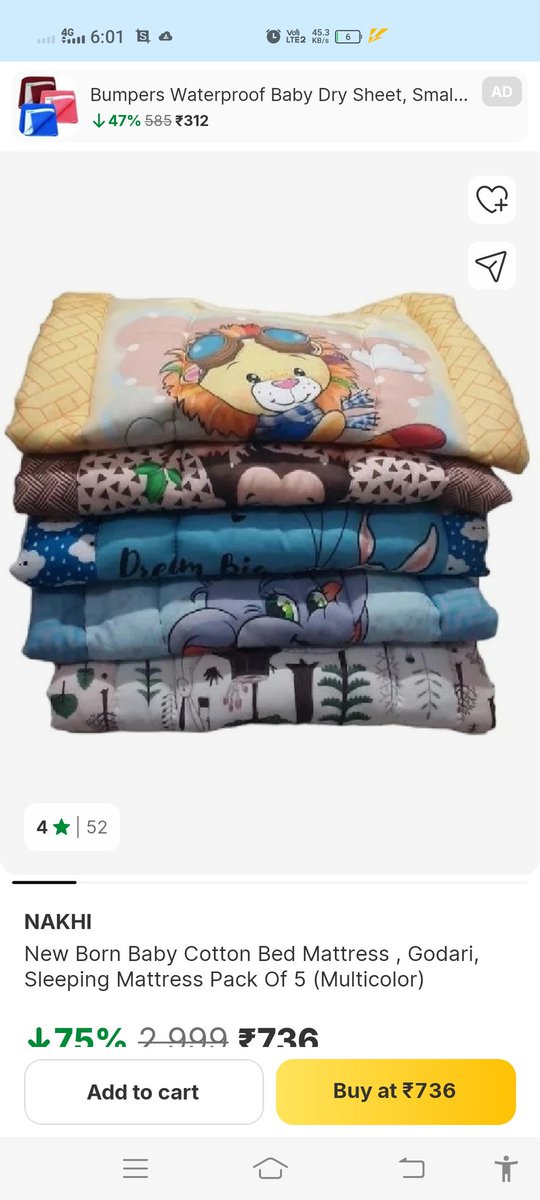 patelson62's tweet photo. @Flipkart I ordered newborn baby cotton meters. The quantity was a pack of 5, but I didn't think Flipkart would commit such fraud. I received only 2 products. When I spoke to customer service, their response was that they were out of stock, so they sent these. https://t.co/sLOBFaAHYn