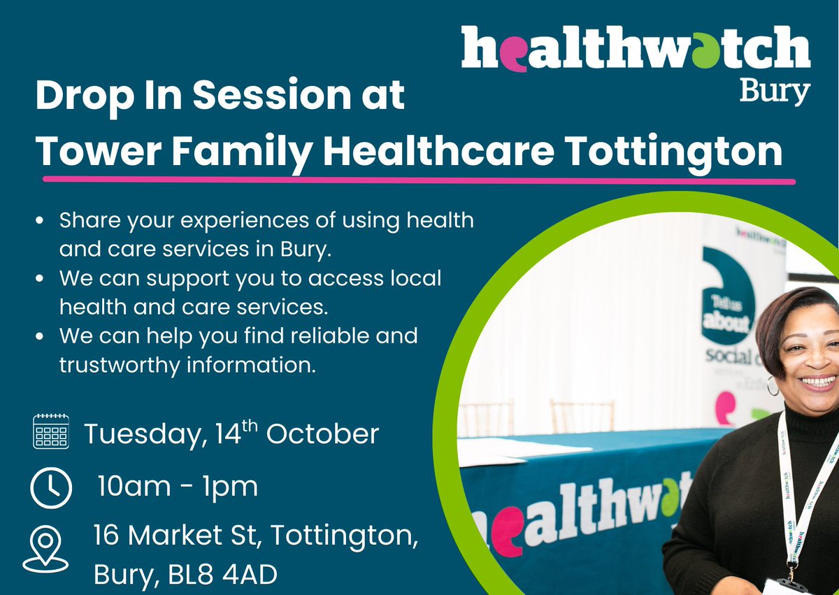 Healthwatchbury tweet media