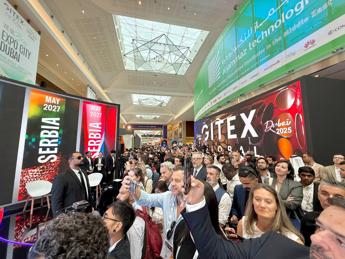 Breaking News. The future of AI is coming to Belgrade.

From Dubai to Belgrade, GITEX continues to expand its global mission to empower innovation, unite ecosystems and shape the future of technology.

Get involved today and register your interest for the 2027 launch.