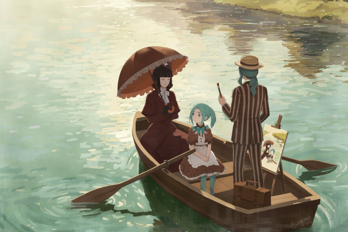 wingrush's tweet image. そんな昼下がりを夢見ていた

&quot;I was dreaming of such the golden afternoon.&quot;