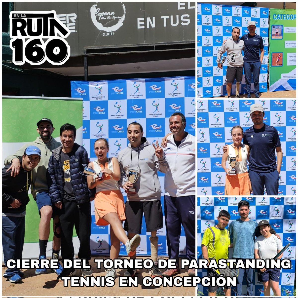 enlaruta160's tweet image. 🎾🏆 #Concepción cerró su Torneo de Parastanding Tennis con grandes resultados:
🥇 Luis Viñales — Campeón
🥈 Martina Siebert — Vicecampeona

💪Taller gratuito todos los domingos (13:00 a 14:30) en el Club de Tenis de Concepción.
¡Súmate a esta modalidad inclusiva!♿🎾#EnLaRuta160