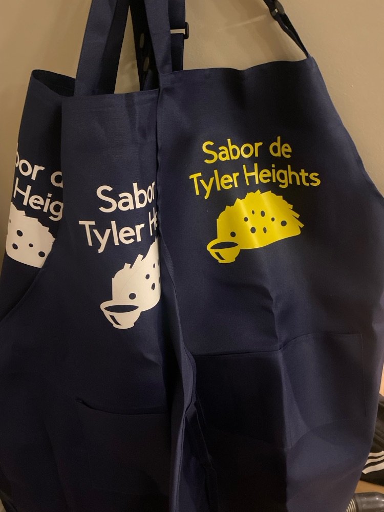 🌮 Our first Taste of Tyler "Sabor de Tyler" was a huge crowd pleaser! 6 parents competed with their signature dishes to serve a judges panel.  🏆 La ganadora es la mama de Emmanuel! #TeamTyler #BelongGrowSucceed #HispanicHeritageMonth