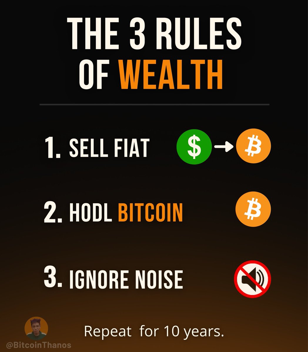 It's Simple. #Bitcoin
