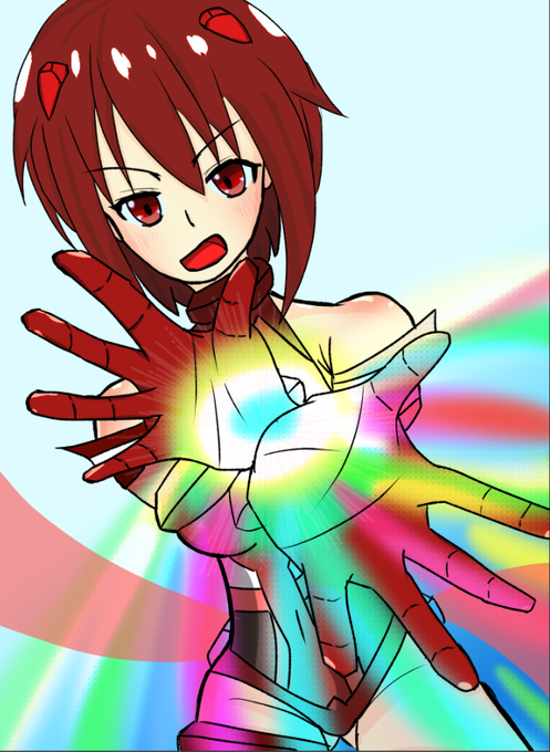 今日のお絵描き!
アカネちゃん必殺技のセブンスレイド発動イメージ!(遠距離)お絵描き時間は5時間くらい!

エフェクトうまく活用できた気がする!
あと色合いとか!まだまだ雑だけどかなり良い感じに描けたと思う!
ペン入れもざらつきペンが一番しっくりきたのでしばらくこいつでいきます! 