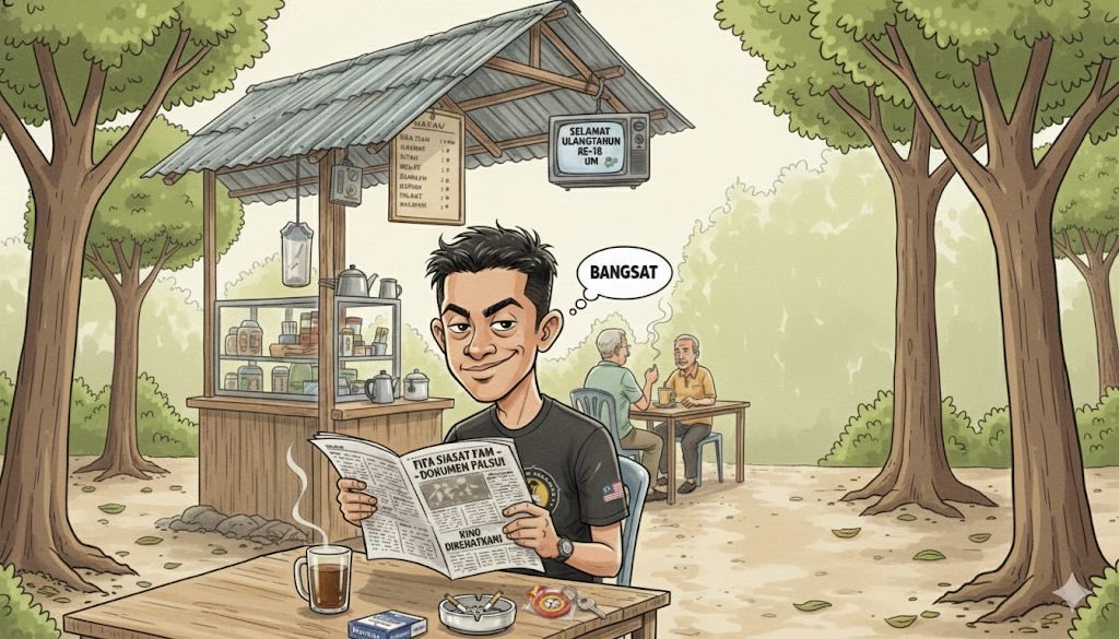 Sekali sekala guna teknologi ni pun, best juga. Selamat Ulang Tahun ke-18 Ultras Malaya.

Jangan kita berhenti menjadi budak nakal.

#UntilTheLastRebel