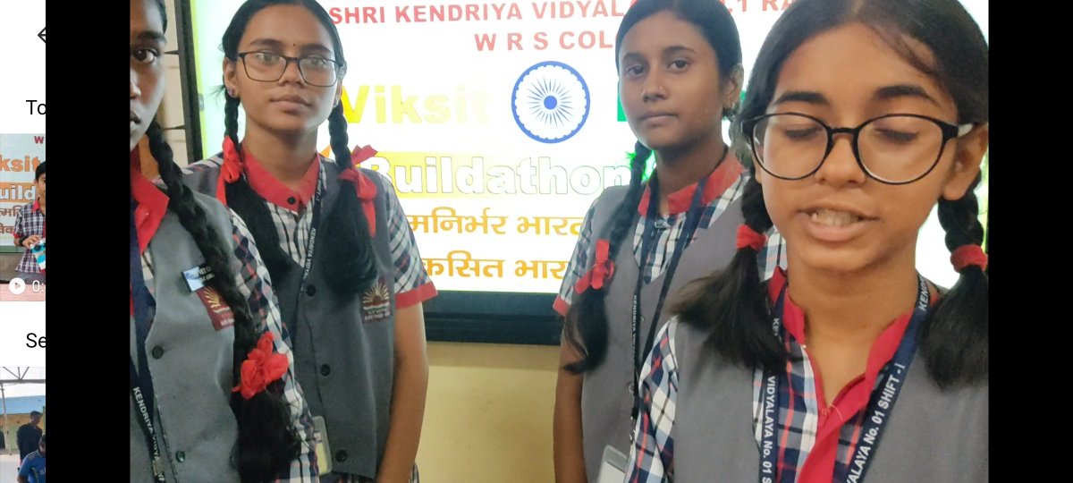 KV1Raipur's tweet photo. Students of PM SHRI KV No 1 Raipur actively participated in the Viksit Bharat Buildathon live streaming today, showing great enthusiasm for innovation and nation-building! 🇮🇳✨ #ViksitBharatBuildathon  #AIMtoInnovate #YuvaCreates #BharatInnovates
@EduMinOfIndia @KVS_HQ @RaipurRo https://t.co/y3ZB66raUK