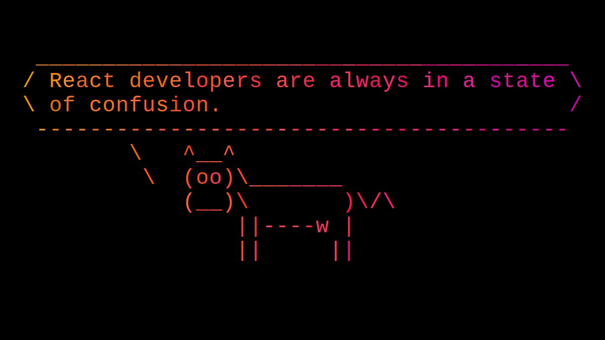 cowsayco's tweet image. #tech #dev #coding #devmemes #developers #devjokes #codinglife