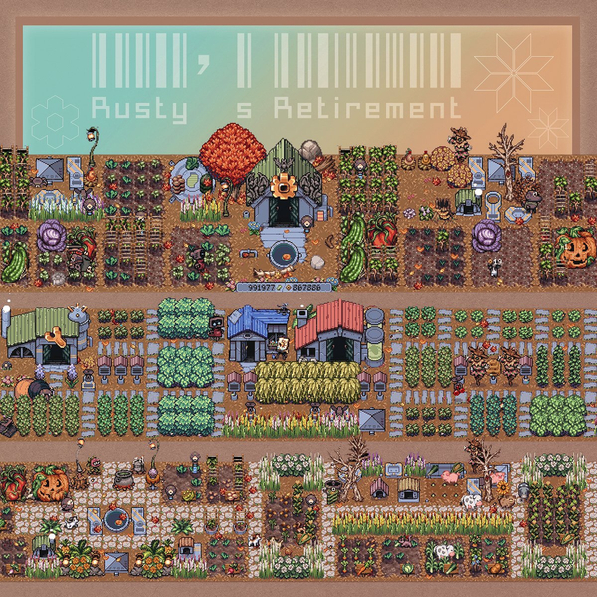 meonmeon_sims's tweet photo. 秋のアップデートが入っていたので
Rusty’s Retirement やってた！
半放置ゲーだからのんびり農場を眺めて寛いでます(ˊᗜˋ*)✧
#RustysRetirement https://t.co/TW4DxvccFW