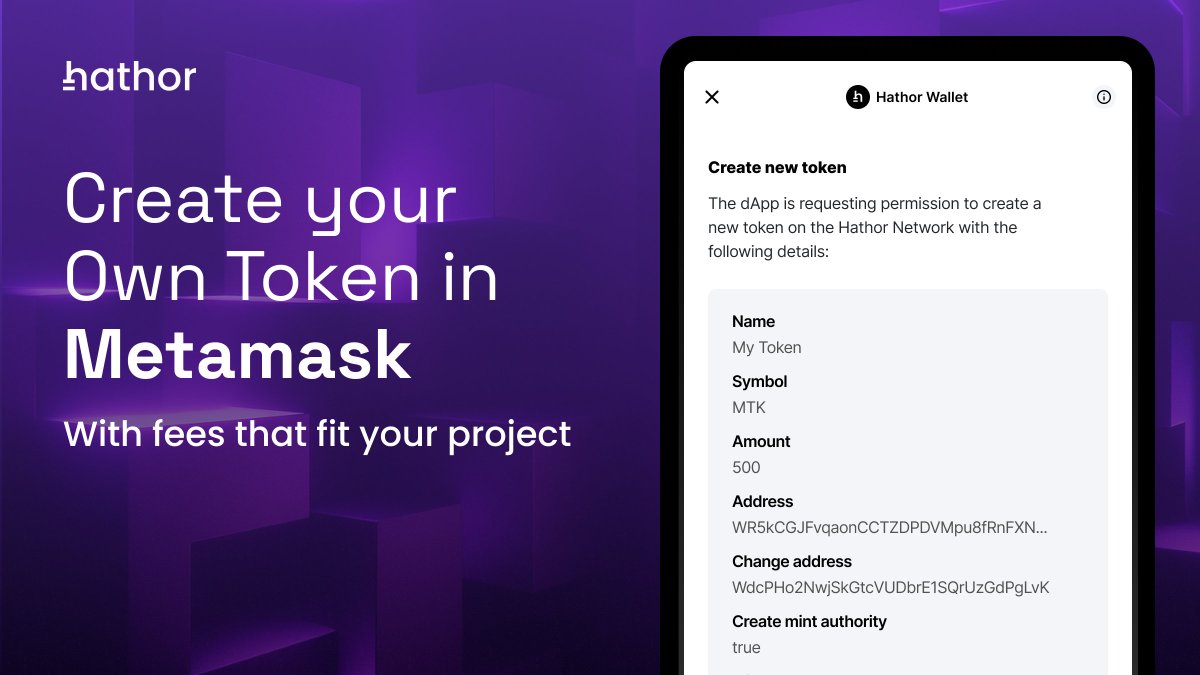 The $HTR Snap is done, audited, and passed review from the MetaMask team today which was the last step. It's now in their approval queue for being listed

The Snap will work in tandem with our upcoming web wallet and anyone can also integrate their dApps with it

Methods