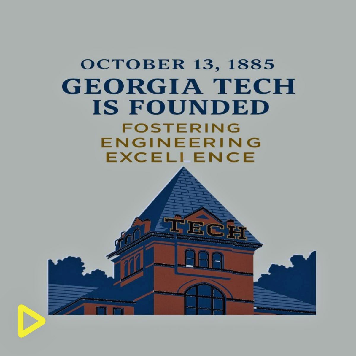 Advancify's tweet image. 🎓 Oct 13, 1885: Georgia Tech is founded, fostering engineering excellence. Boost your business with Advancify’s expert tech solutions. adfy.co/schedule #ThisDayInTech #GeorgiaTech