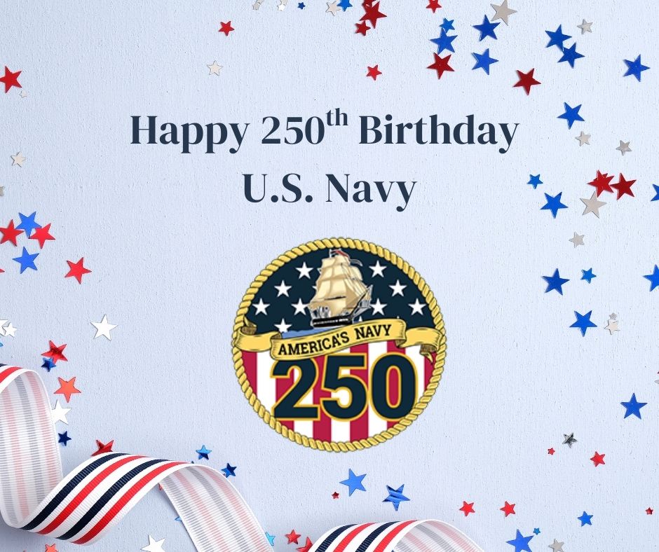 Happy 250th Birthday to the <a href="/USNavy/">U.S. Navy</a> ! Thank you to all those who serve our country. Founding Fathers is proud to donate 50% of profits to support American military families. #Navy250 #Navy #USA #USNavy