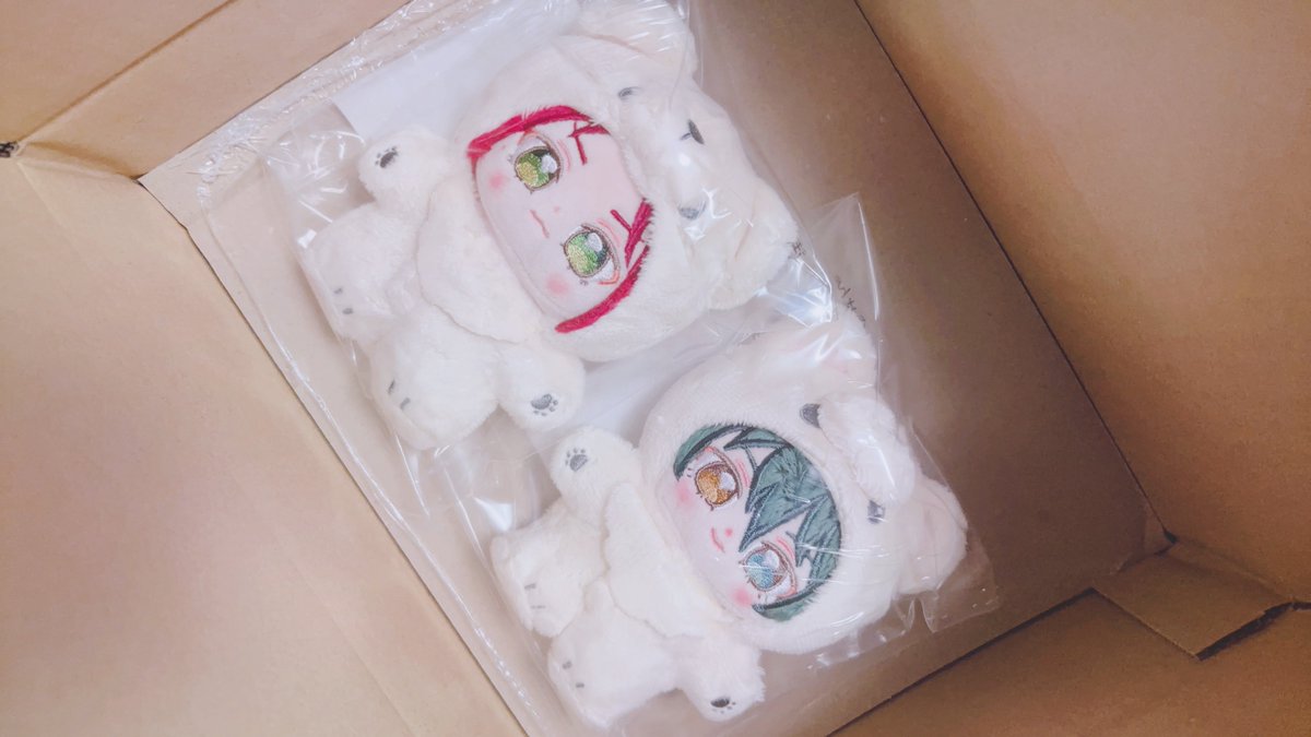 チーク濃すぎてシナぷしゅみたい、かわいい……