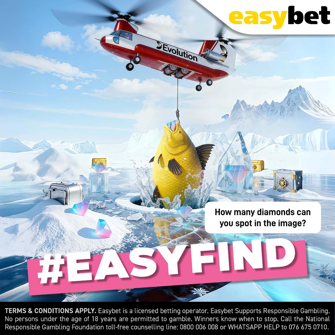 Easybet_SA's tweet image. 🎣 Ice Fishing has arrived on Easybet! ❄️💎

This Evolution game is making waves in the cold. How many diamonds can you spot in the image? 👀 

Comment your answer for a chance to win! 💛

🎮 Play Ice Fishing now: bit.ly/IF-eb

#Easybet #EasyFind #EvolutionGaming…