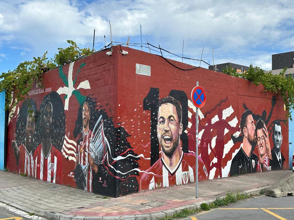 Now and always, ahora y siempre, orain eta beti 

Aupa #AthleticClub ⚽️

#AthleticStreetArt #ALLIRON