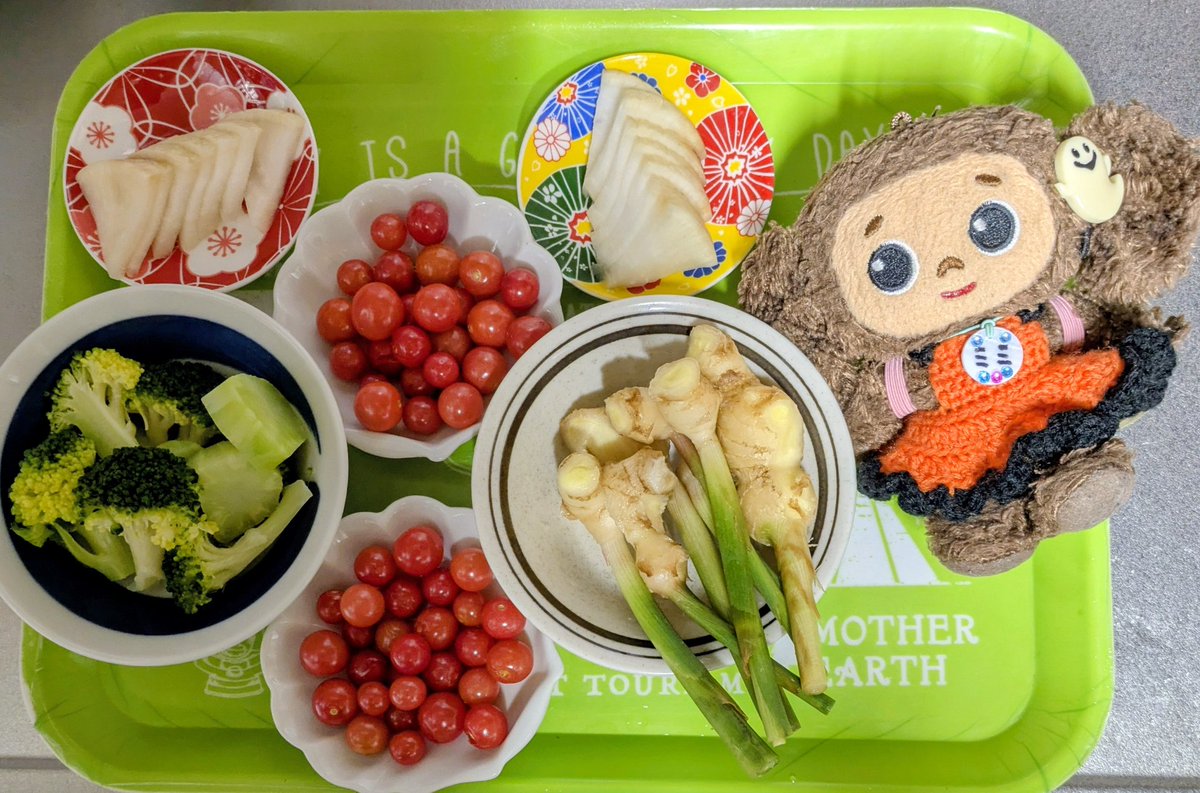 頂いたぶどうは粒がハートの形
甘くて美味しい「マイハート」🩷
マイクロミニトマトもめちゃうまでした🍅
#チェブラーシカ
#よぴ家の日常