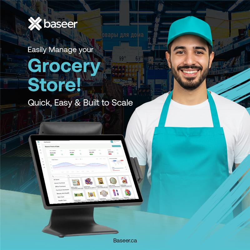 Baseer_canada's tweet image. Run your store smarter with Baseer — the AI-powered POS that cuts errors, speeds up checkouts, and simplifies retail. You grow the business, we handle the rest. 🚀

 Book your demo: baseer.ca
#RetailTech #AIPOS #Baseer