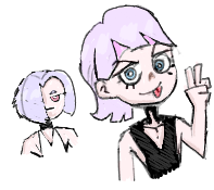 brenkatsu's tweet photo. Unsure if I want to make this a proper art account since I rarely draw full pieces. Here are recent doodles done on FlockMod tho! (I draw quite small on the canvas, so apologies for the low resolution XP). #artmoots #smallartist #Flockmod https://t.co/IIAUgzvSqV
