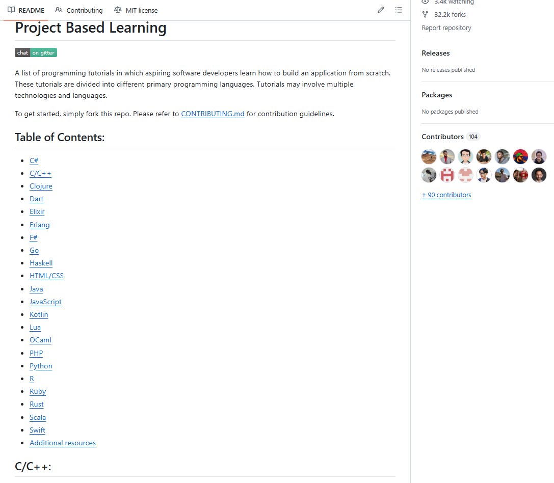 __ambrosio's tweet image. Esse repositório contém uma enorme lista de tutoriais de programação nos quais iniciantes podem aprender a criar um aplicativo do zero.
Os tutoriais são divididos em diferentes linguagens de programação.