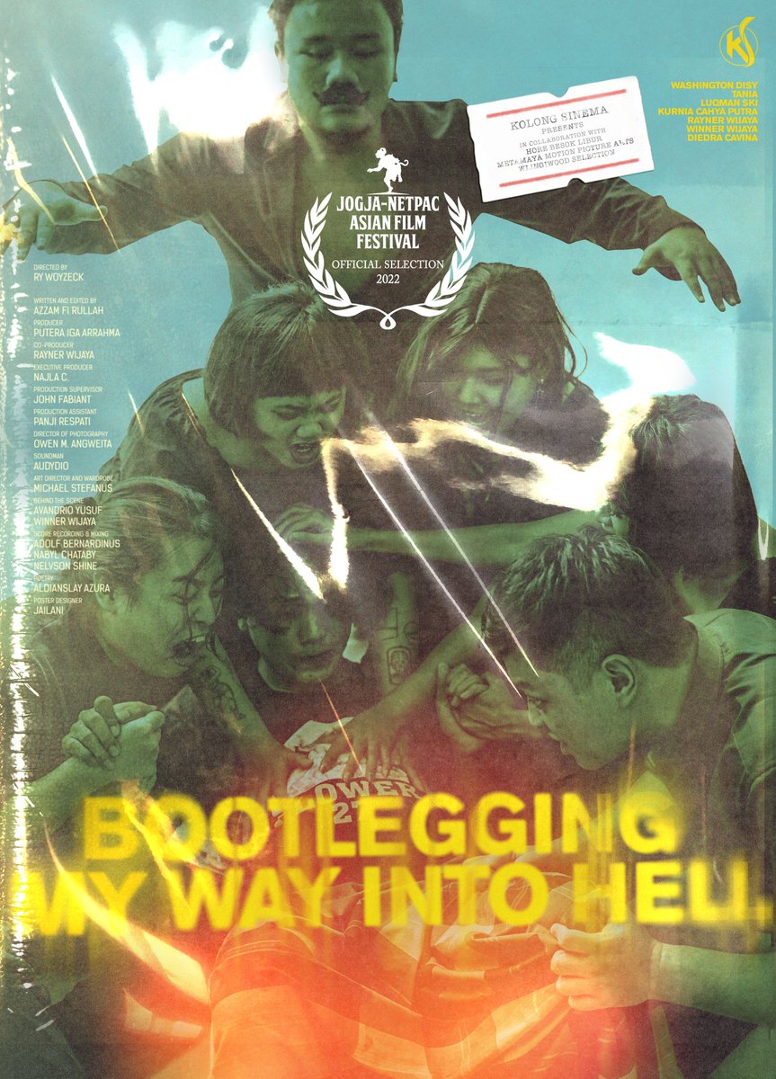 Film BOOTLEGGING MY WAY INTO HELL bakal tayang di acara NONGKI X IFF NEW YORK akhir bulan ini!!!! Ya kalo ada teman-teman atau temannya lagi ada di sana di tanggal segitu bisa loh menyambut hari raya Halloween dengan film amoral si kami ini trimssss 💥💥💥💥‼️‼️‼️‼️